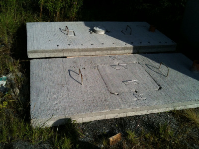 Septic Tank lid construction and fabrication - Raider Rooter